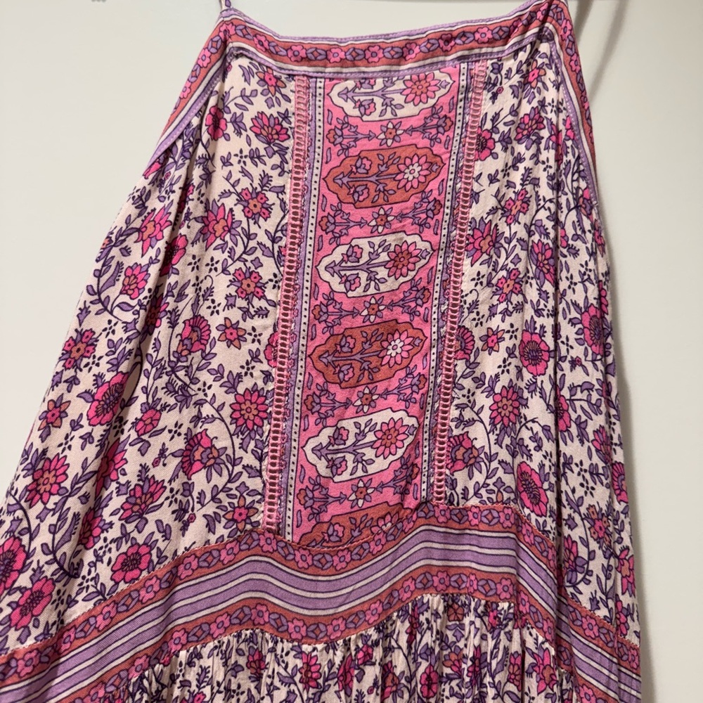 Spell & The Gypsy Collective Lilac Jasmine Strappy Maxi Dress - Picture 4 of 8